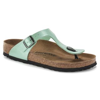 BIRKENSTOCK勃肯 / Gizeh / 合成皮 / 淺抹茶