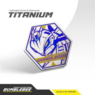 【黃蜂 BUMBLEBEE】黃蜂排氣管 BT1 3D吊架專用 正鈦銘牌