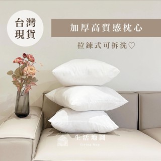 【生活地圖】高質感枕心💖拉鍊式抱枕心 可水洗 抱枕 枕芯 抱枕心 抱枕芯 靠枕心 靠枕芯