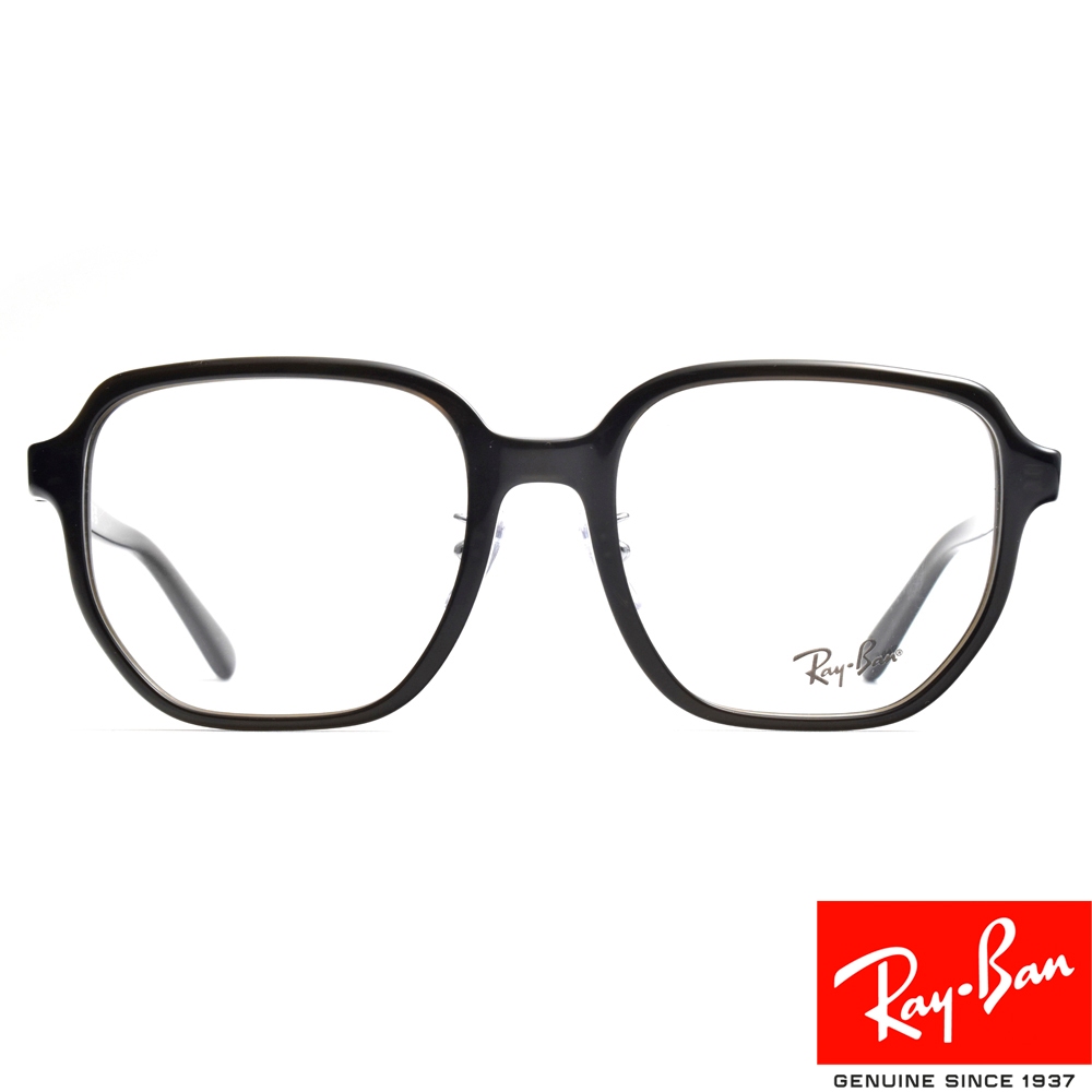 RayBan 雷朋 光學眼鏡 RB5424D 8218-54mm 大方框 成毅同款 - 金橘眼鏡