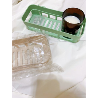 免釘 不留痕瀝水置物架 長方型置物架 浴室壁掛收納盒 無痕收納架 浴室置物架 瀝水置物架 浴室收納盒 廁所
