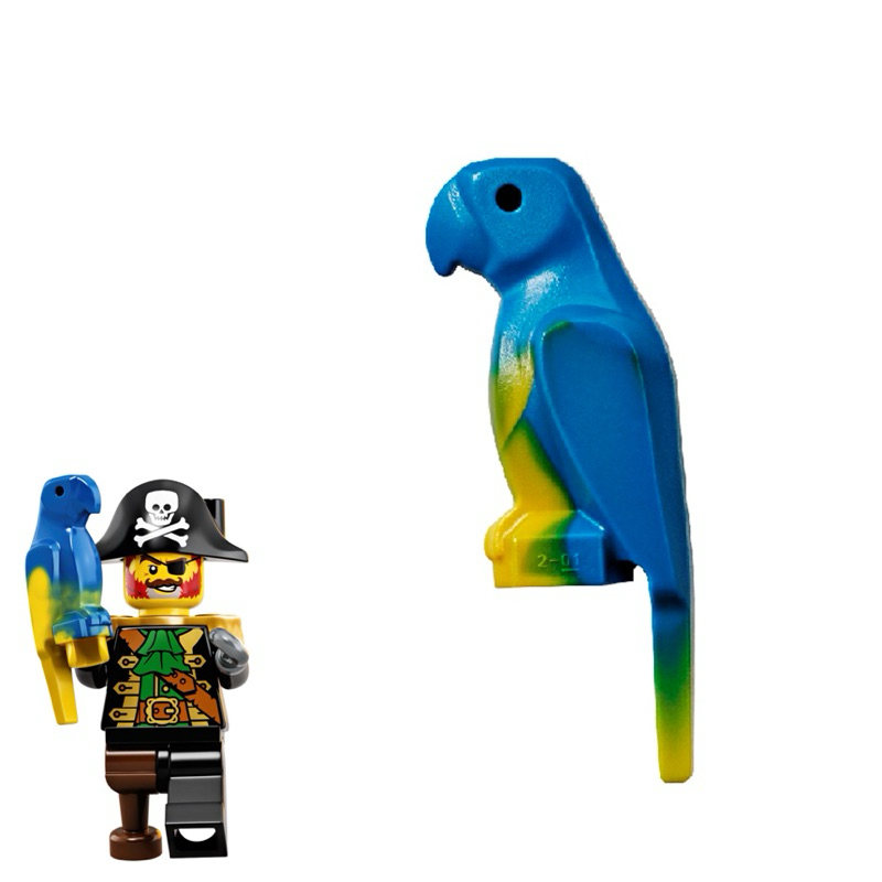 LEGO 樂高 21322 海盜 鸚鵡 全新品, 配件 動物 官兵 街景 10320 10255 10264