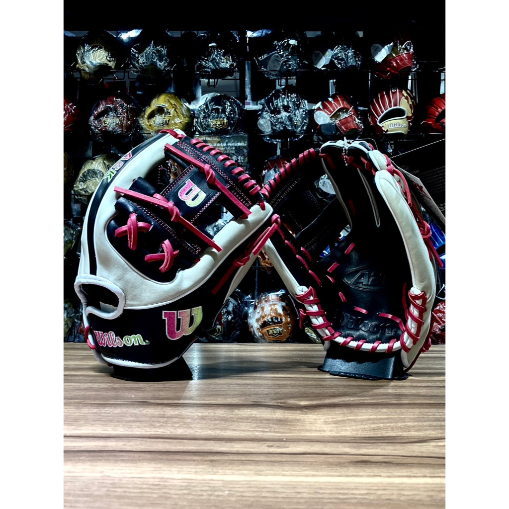 【熱火體育】Wilson A2K 1724 六月限定款 接球手套 工字 灰/黑 11.75" WBW1022571175