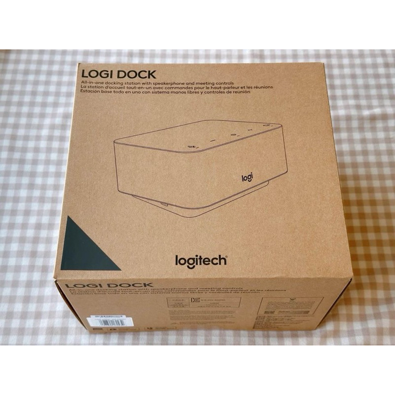全新 羅技 Logi Dock 黑色 UC 全功能擴充底座工作站