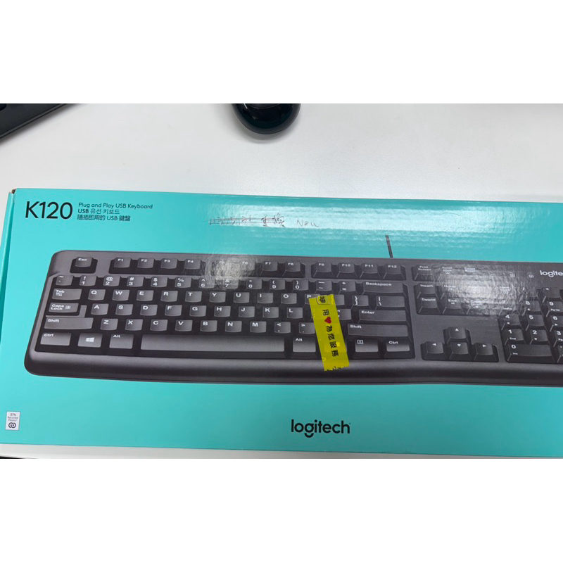 【logitech 羅技】K120 有線鍵盤