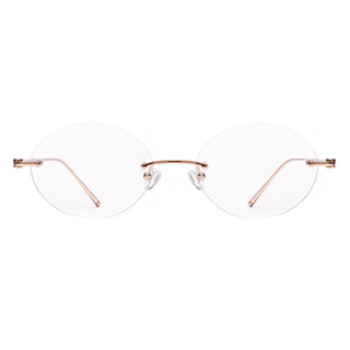 CARIN 光學眼鏡 SIENNA+ R C1 圓型無框 - 金橘眼鏡