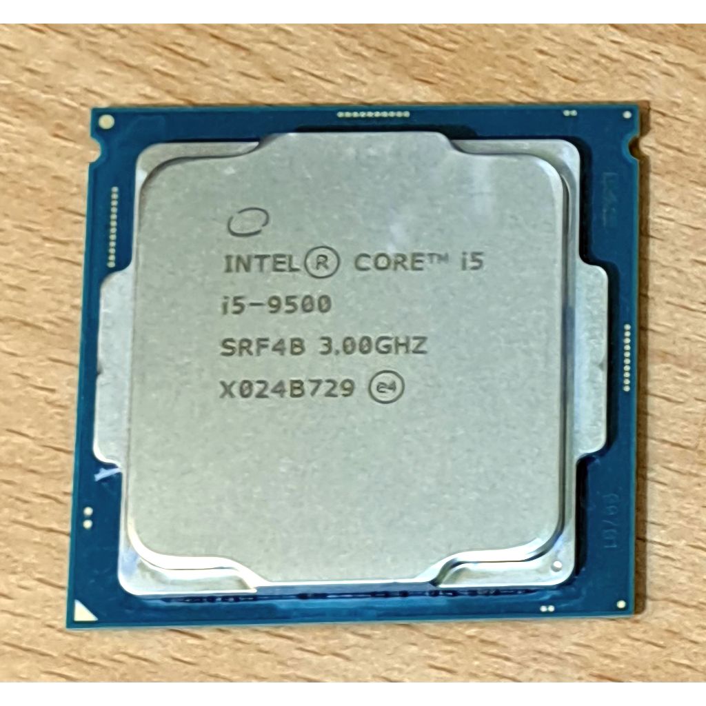 intel i5-9500 LAG1151 二手良品 完整測試 通過AIDA64 記憶體控制器正常 六核心 CPU
