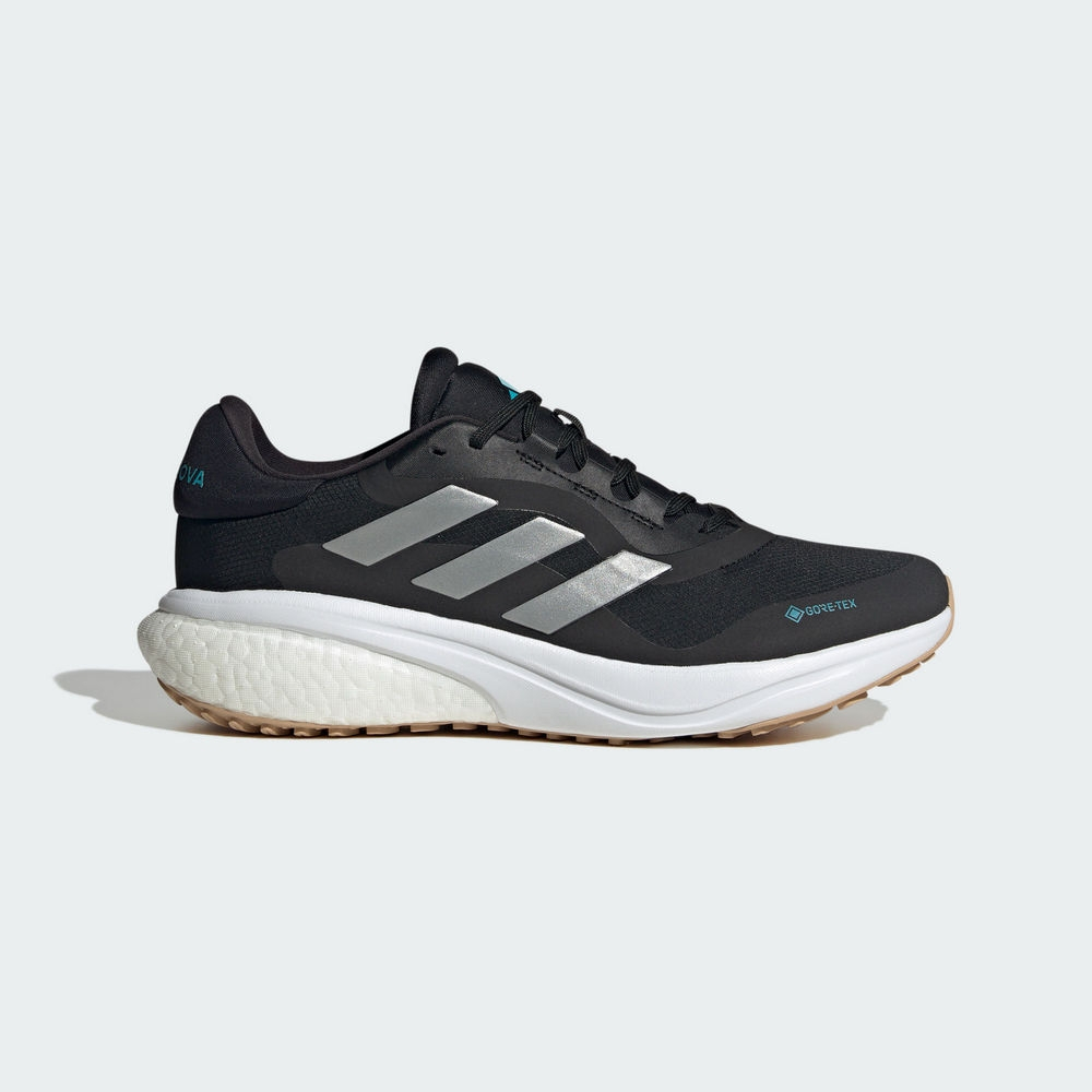 ADIDAS 防水運動鞋 慢跑鞋 SUPERNOVA 3 GORE-TEX 男 IE4340 黑灰 現貨