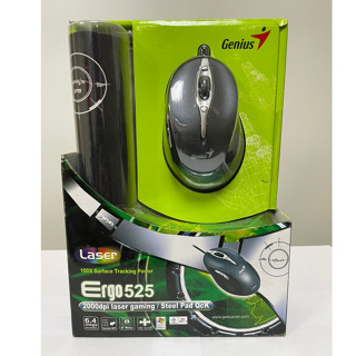 昆盈 Ergo 525 玩家精華版 雷射滑鼠 (極速高感型雷射遊戲滑鼠) 電競滑鼠 鐳虎精靈 送遊戲專用鼠墊
