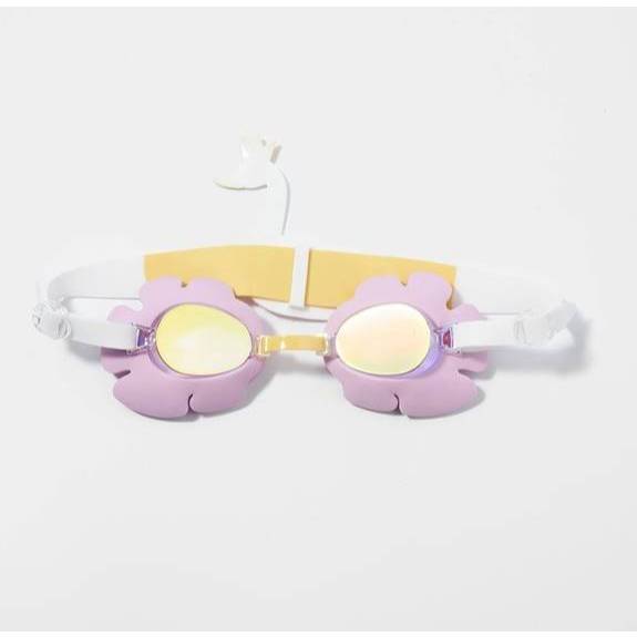 【Sunnylife】陽光海洋選物 - 兒童天鵝公主造型泳鏡(游泳輔具 浮具 游泳訓練 天鵝 公主 戲水 泳鏡)