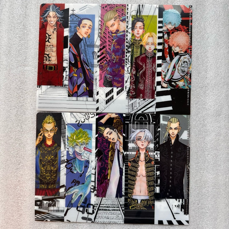 ￥My公仔￥ 日版 日本限定 東京復仇者 三谷隆 松野千冬 龍宮寺堅 場地圭介 花垣武道 資料夾