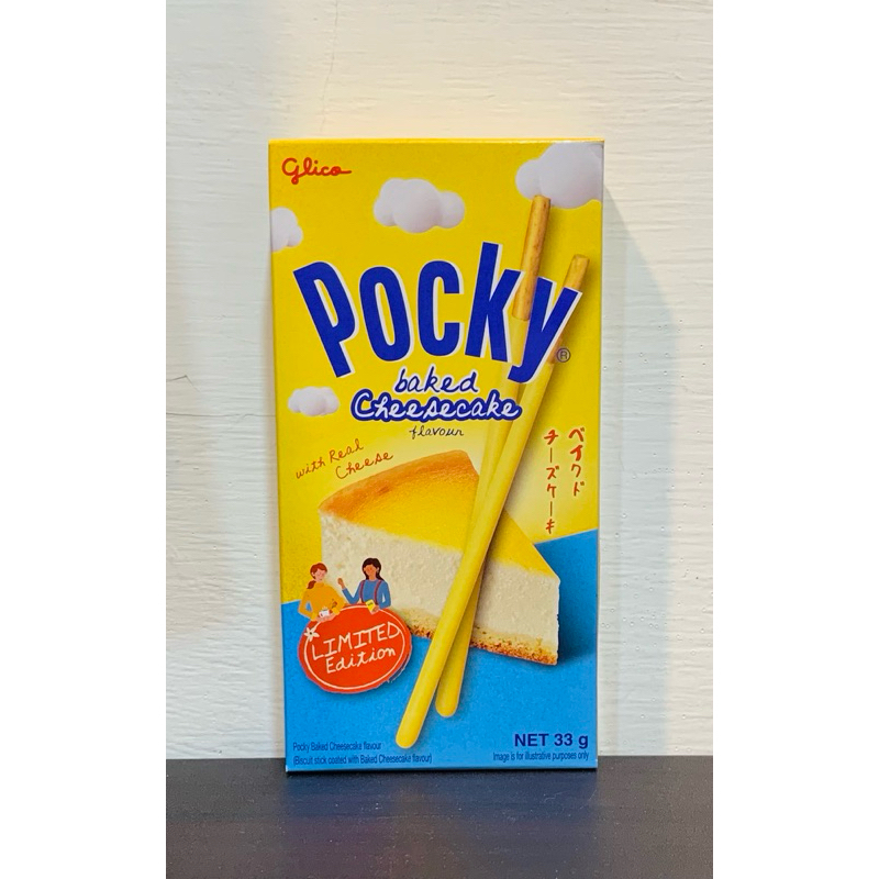 ✨現貨✨ Pocky百奇 起司蛋糕風味棒固力果 格力高Glico季節限定