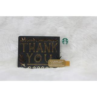 美國 2017 THANK YOU 謝謝 感謝 STARBUCKS 星巴克 隨行卡 儲值卡 星巴克卡 限量 收藏