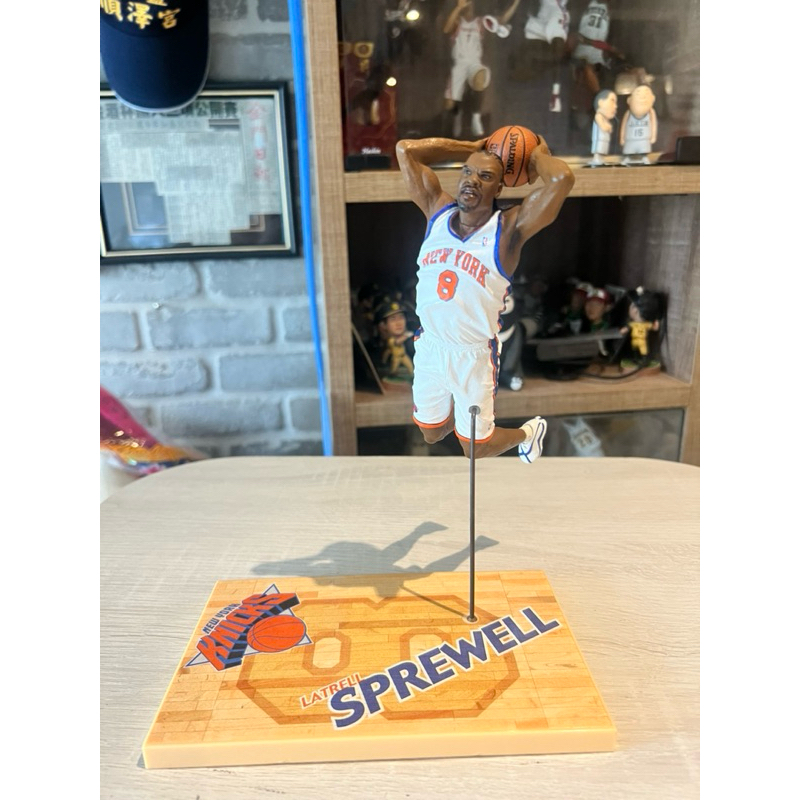 🌞小鐵賣場🌞現貨 麥法蘭McFARLANE  NBA 紐約尼克 史普利威爾 LATRELL SPREWELL 6寸 絕版