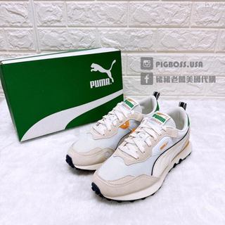 【豬豬老闆】PUMA Rider FV Ivy League 米灰 麂皮 拼接 復古 休閒鞋 男女 38717304