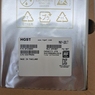 全新未拆 HGST HUS726020ALE610 2TB Ultrastar SATA 硬碟機7200RPM