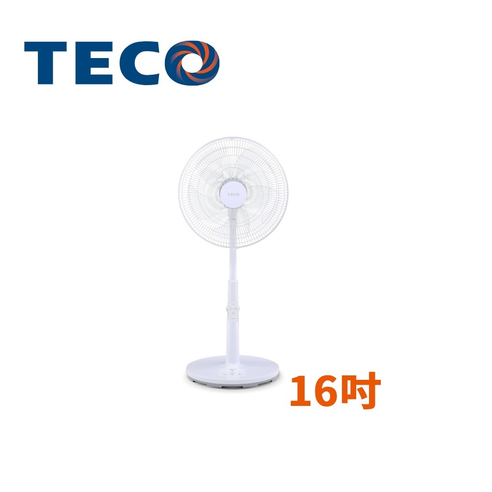 TECO東元 16吋 DC直流 遙控電風扇 公司貨保固一年 刷卡分期0利率 XA-1628BRD【雅光電器商城】