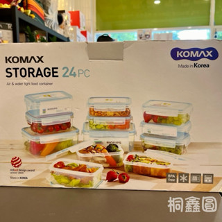 KOMAX塑膠方形保鮮盒組