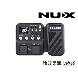 NUX MG 101 效果器「加贈效果器袋」綜合 吉他 鼓機 Loop 錄音介面 IR 綜效 臺灣公司貨【凱米樂器】