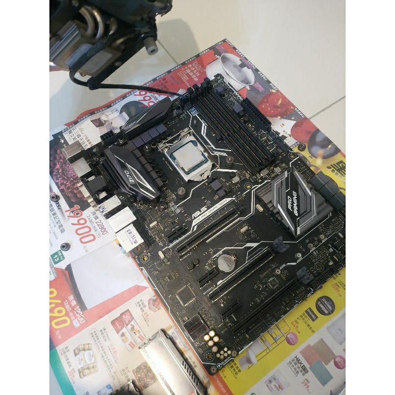 ASUS華碩 Z170 PRO GAMING/AURA 1151 無擋板