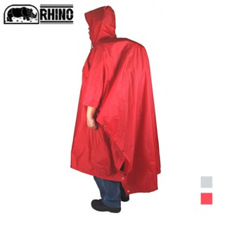 【RHINO 犀牛】S-2 雪巴登山斗篷/地布/外帳 三合一 PONCHO/TARP S M L 天幕帳 雨蓋 雨衣