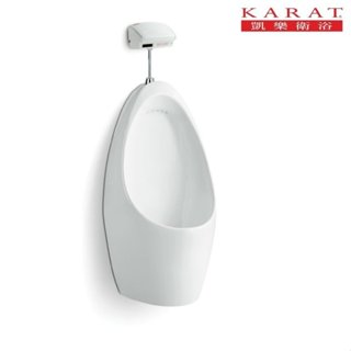 《金來買生活館》美國品牌 KARAT 凱樂衛浴 K-3658ZUP + KA-111 感應式沖水器 掛式便鬥 小便斗