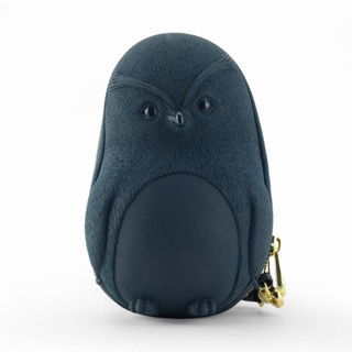 正版-Adamo 3D BAG Original品牌/3D立體企鵝手拿包/藍