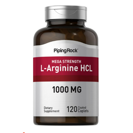 【Piping Rock】免運 L-Arginine HCL 超強左旋精氨酸 1000mg 120顆