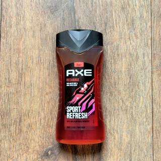 德國製 Axe shower Recharge Sport Refresh 北極薄荷 涼爽舒暢 3合1 沐浴乳 新品