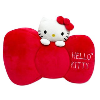 HELLO KITTY 經典絨毛 頭頸兩用枕 紓壓枕 長型頸枕 卡通頸枕 頸枕 頭枕 車用 午睡枕