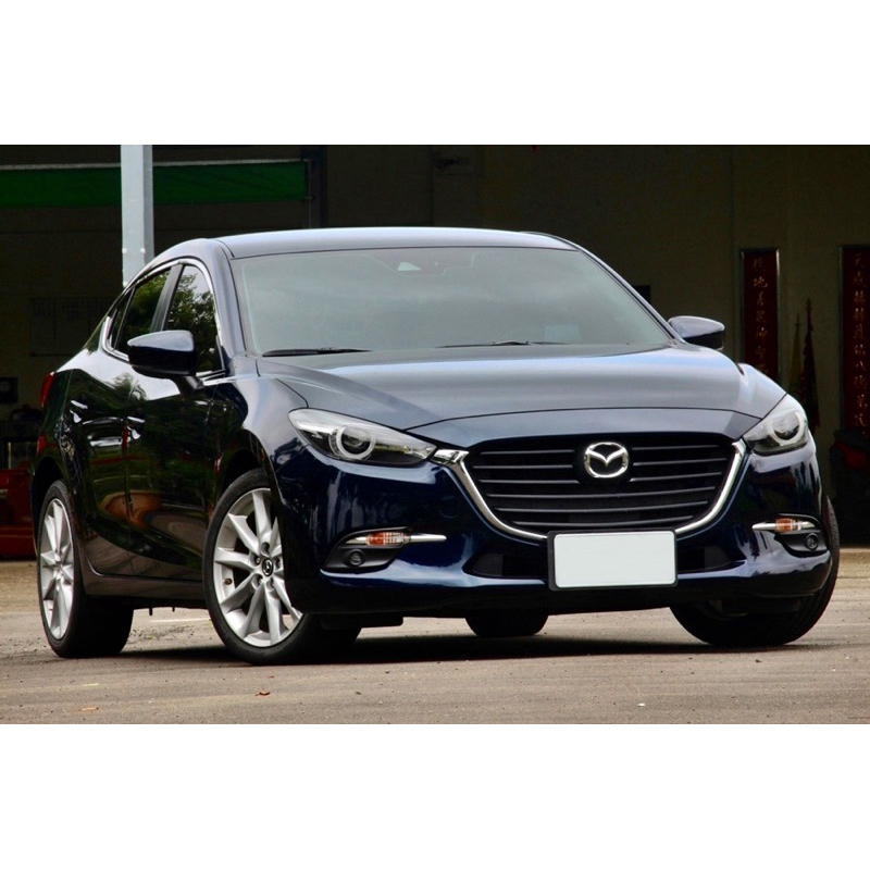 售2017年 MAZDA 3 4D 尊榮安全型 跑7.7萬 原廠保養紀錄 無待修 原鈑件 配合鑑定 0987707884