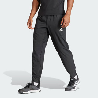 adidas 男性 長褲 運動褲 休閒褲 訓練 黑色 TR-ES WOVEN PT IT5457