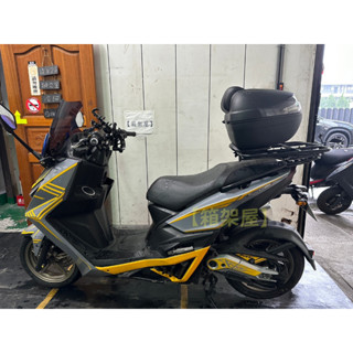 【新北新莊箱架屋】KRV 180 加強版 後架 後箱架 漢堡架 + 滑軌 移動 伸縮 架 + SH33 +靠背 代裝靠背