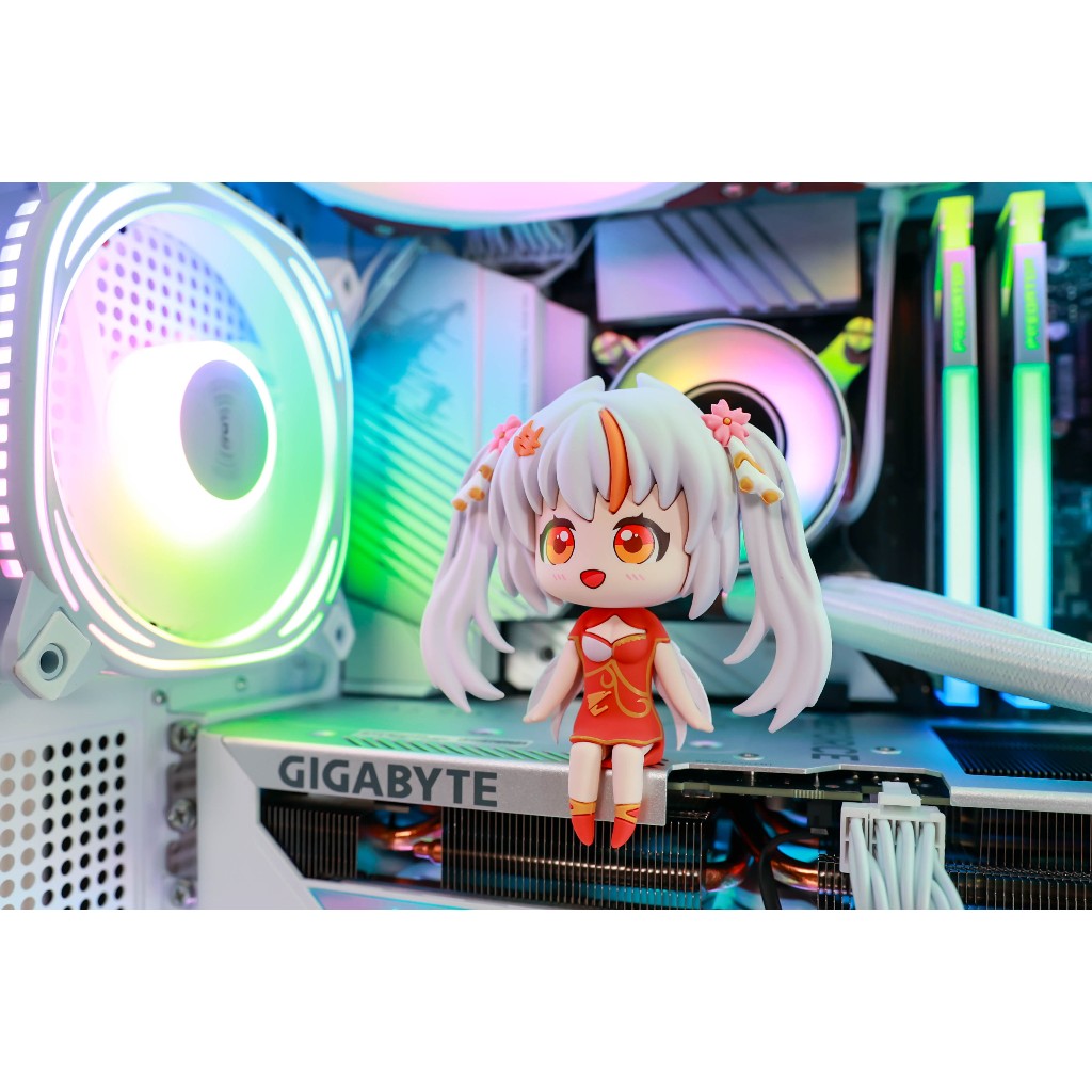 【技嘉AORUS雕妹公仔】AORUS周邊正品 全新未拆封 當天出貨  技嘉周邊 電腦周邊