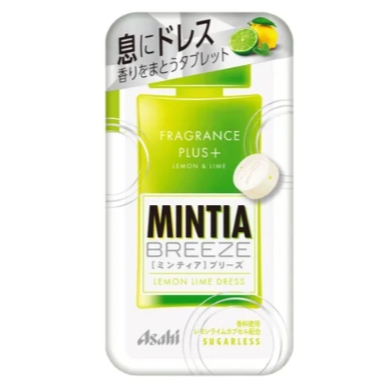 日本~~Mintia Breeze 檸檬青檸涼糖,可爾必思 X Mintia涼糖,明蒂亞微風黑草莓22gX8盒