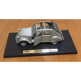 Maisto 1952 CITROEN 2CV Car 1/18 Scale 模型車