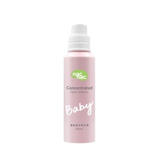 【nac nac】濃縮嬰兒柔衣精600mL｜抗菌防黴 花梨香氣 低敏呵護 減低靜電