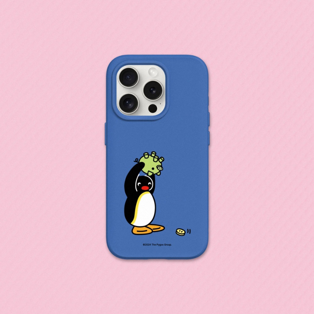 犀牛盾適用iPhone SolidSuit MagSafe兼容殼∣Pingu企鵝家族/Pingu - 月底了嗎？