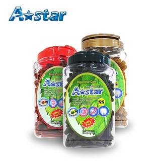 [買1送5]A Star Bones 空心六星潔牙骨 家庭號 骨骼保健/ 腸胃消化/ 皮膚保健及亮毛 star機能潔牙骨