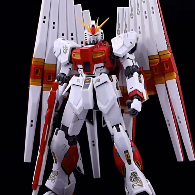 現貨 大班 6619 卡牛 中國紅 NU 鋼彈 VER.KA MG 1/100 帶四特典 卡紅牛