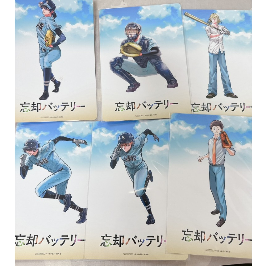 ⚾ 失憶投捕 ⚾ 安利美特 B6 特典 視覺板 插畫卡 清峰葉流火  要圭 藤堂 千早 忘却バッテリー 山田