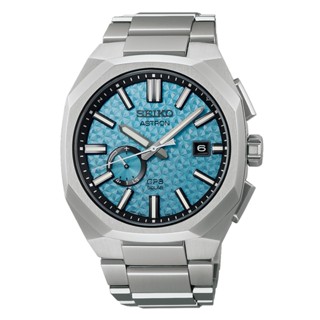 SEIKO 精工(SSJ027J1/3X62-0AF0B) Astron 鈦金屬 GPS衛星對時 多邊形太陽能腕錶