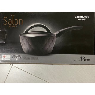 Lock Lock 樂扣樂扣 SALON沙龍重力鑄造 單柄湯鍋 (18cm) 全新