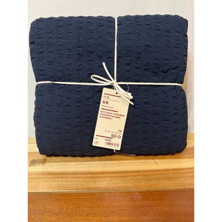 MUJI 無印良品 棉凹凸織被套/SD-D 雙人 雙人被套 SS-S 單人被套