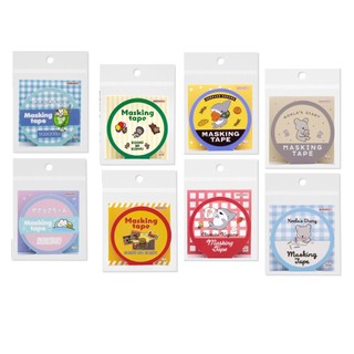 蔓菟小舖💖日本sun-star 紙膠帶 可愛動物 美紋膠帶 裝飾貼紙 手帳膠帶 卡通膠帶 B03