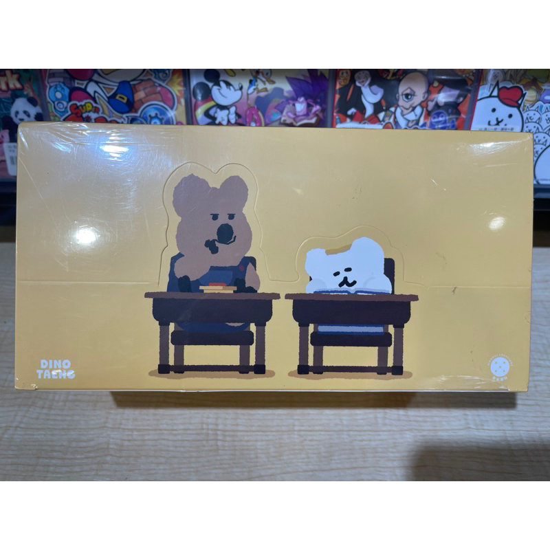 全新現貨⚠️Dinotaeng 韓國 文創 短尾矮袋鼠 Quokka 校園 盲盒 禮物