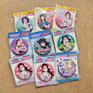 日版 LoveLive Sunshine Aqours 水團 劇場版 限定 44mm 徽章