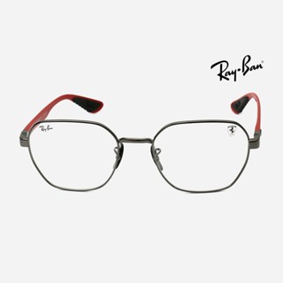 RayBan RB6594-M 雷朋法拉利車隊合作款眼鏡｜商務斯文金屬運動眼鏡架 男生品牌眼鏡框【幸子眼鏡】