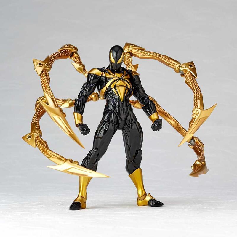日版 海洋堂 限定 Amazing 驚奇山口式 MARVEL 黑鋼鐵蜘蛛人 再版