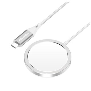 【附發票】POLYWELL Type-C 無線磁吸充電線 15W 無線充電器 適用蘋果 iPhone 安卓 磁吸無線充